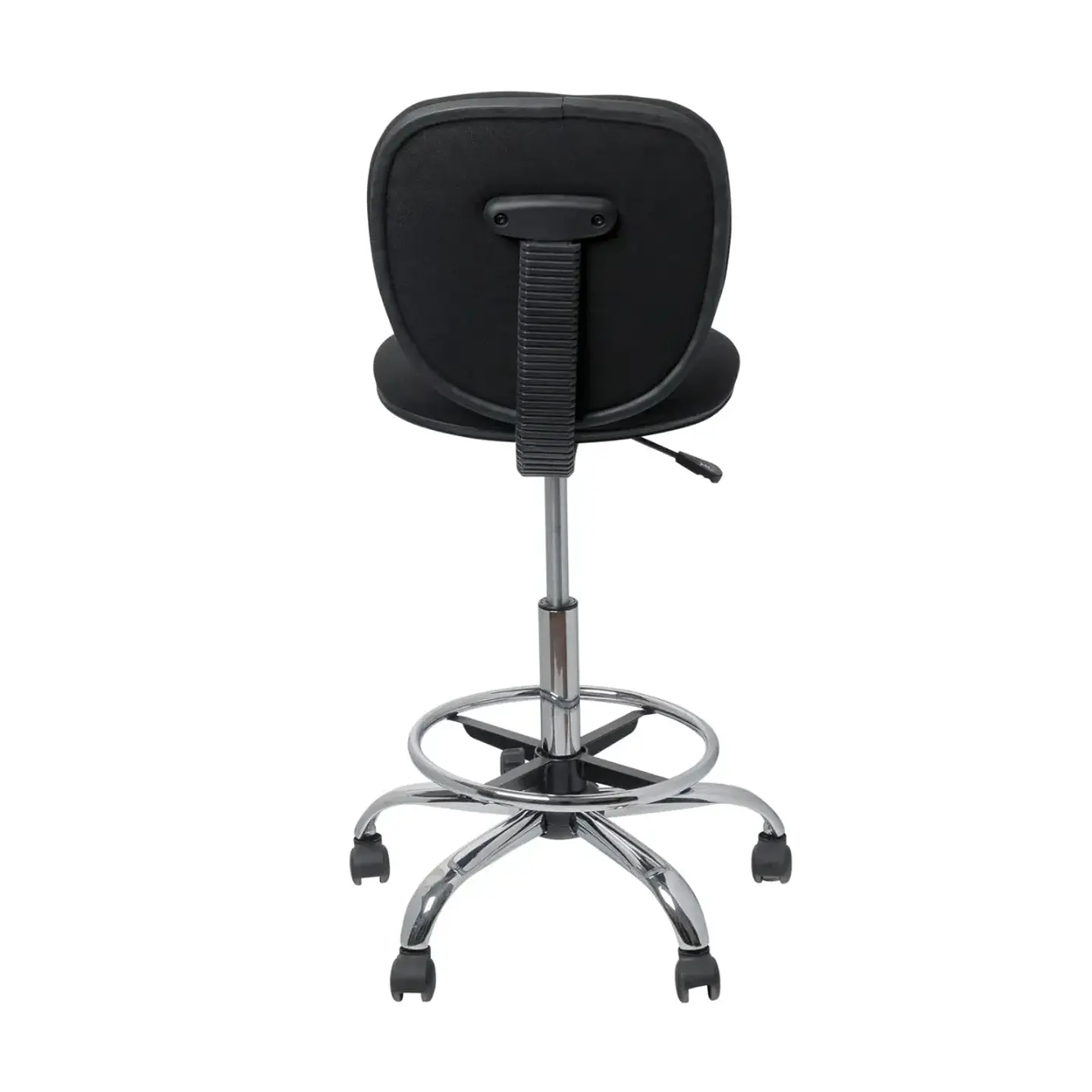 Silla Oficina Cajero Alta Vanto MAX Negro Sin Brazos Apoya Pies 3
