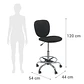 Silla Oficina Cajero Alta Vanto MAX Negro Sin Brazos Apoya Pies - Miniatura 4