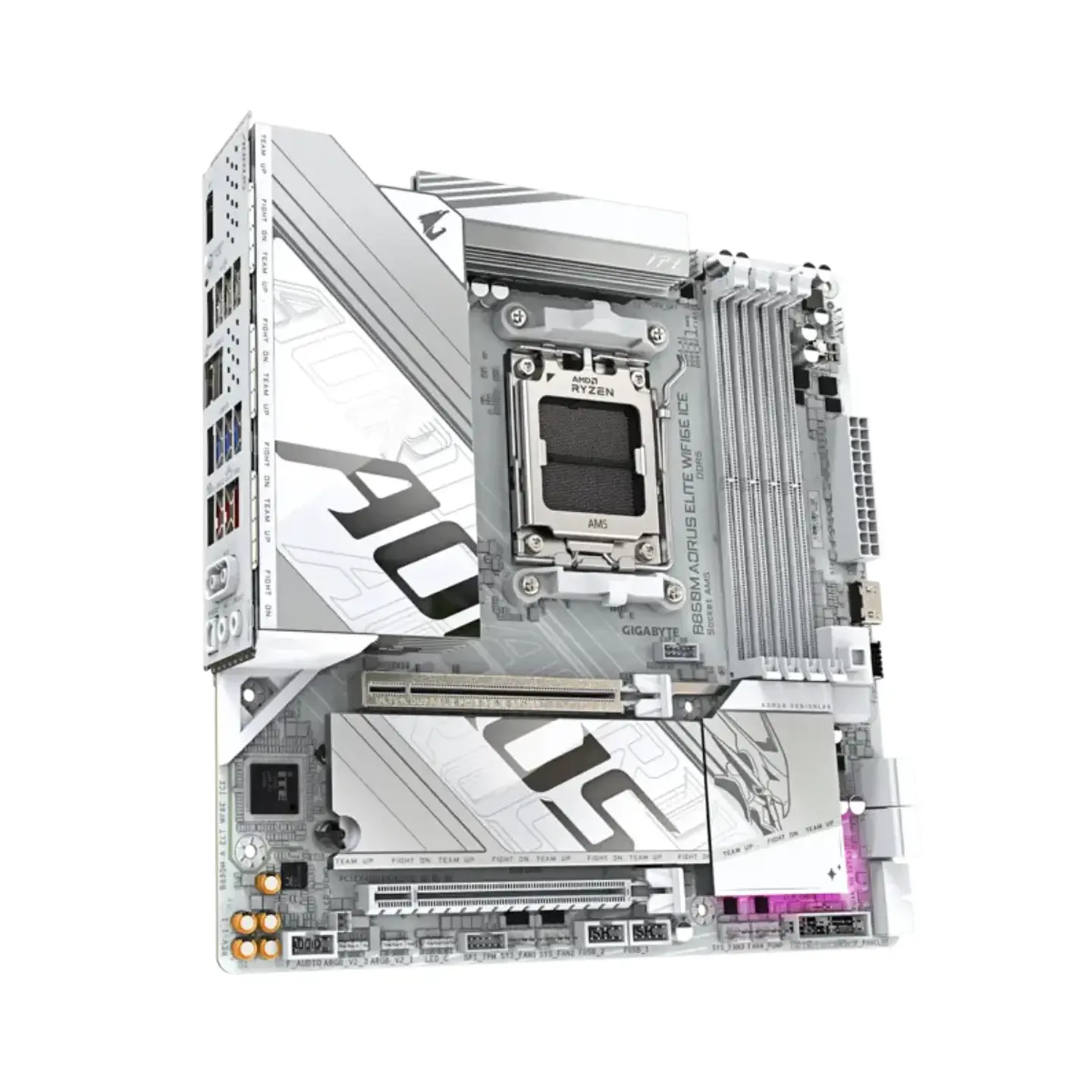 Placa Madre Aorus B850M Elite Wifi6E ICE AM5 DDR5 mATX 2