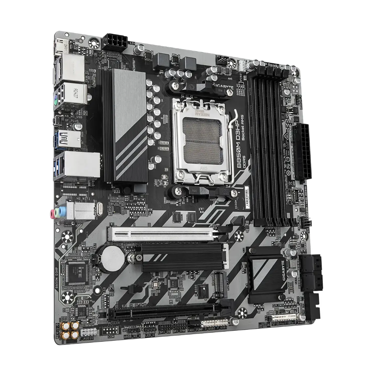 Placa Madre Gigabyte B850M D3HP AM5 DDR5 mATX 3