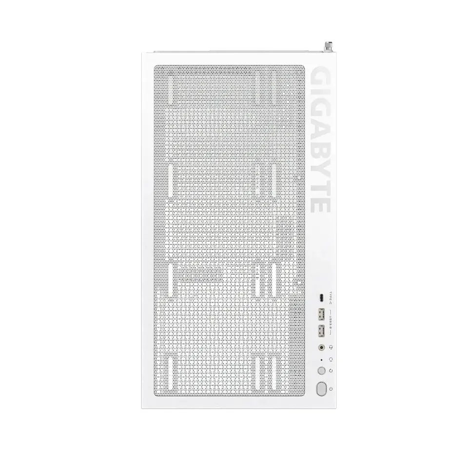 Gabinete Gamer Gigabyte C500 Panoramic Blanco Vidrio templado ATX 4Fan 3