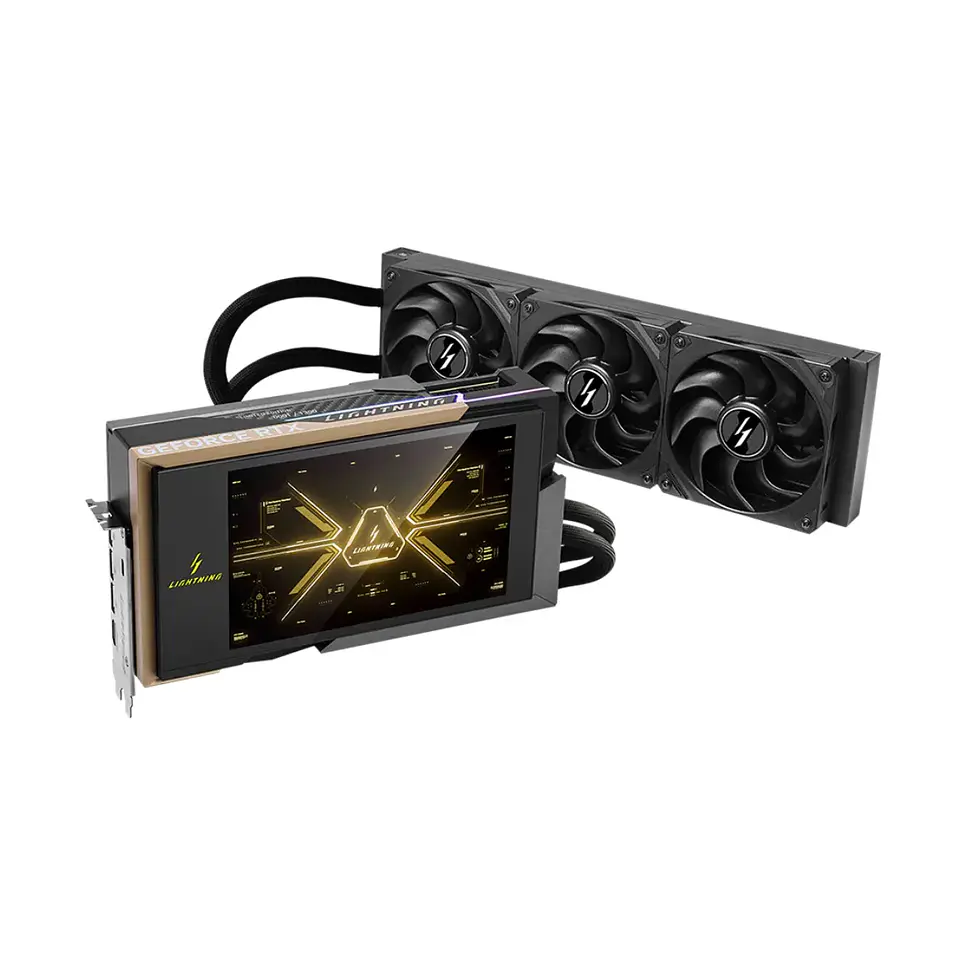 Tarjeta de Video MSI RTX 5090 32G LIGHTNING Z GDDR7 Edición Limitada 3