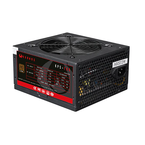 Fuente de poder ATX Kronos 700w, Certificada 80 Plus bronze