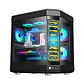 Gabinete Kronos Pixar ATX, Pantalla Led, USB 3.0, Black - Miniatura 1