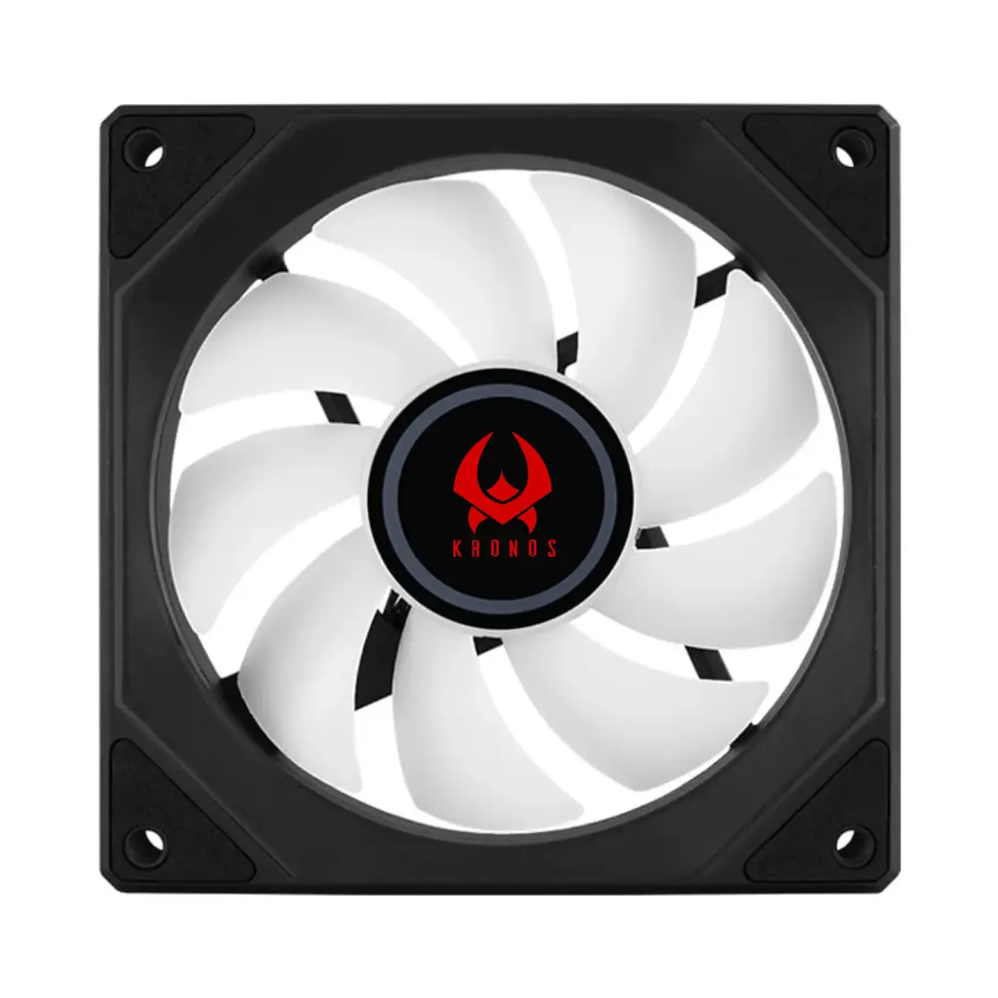 Ventilador Gabinete PC Kronos Eurus, ARGB, 120mm, PWM, Black 3