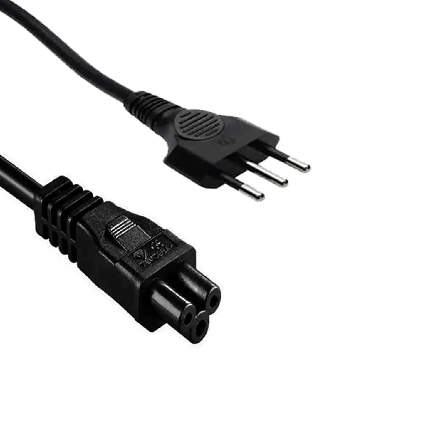 Cable Poder para notebook tipo Trébol 0.75mm 1