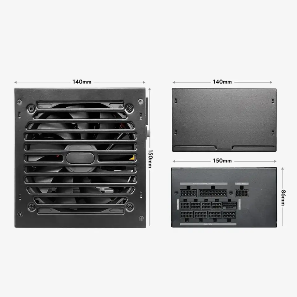 Fuente de Poder Darkflash DG1050 1050W 80+ Gold Full Modular ATX 8
