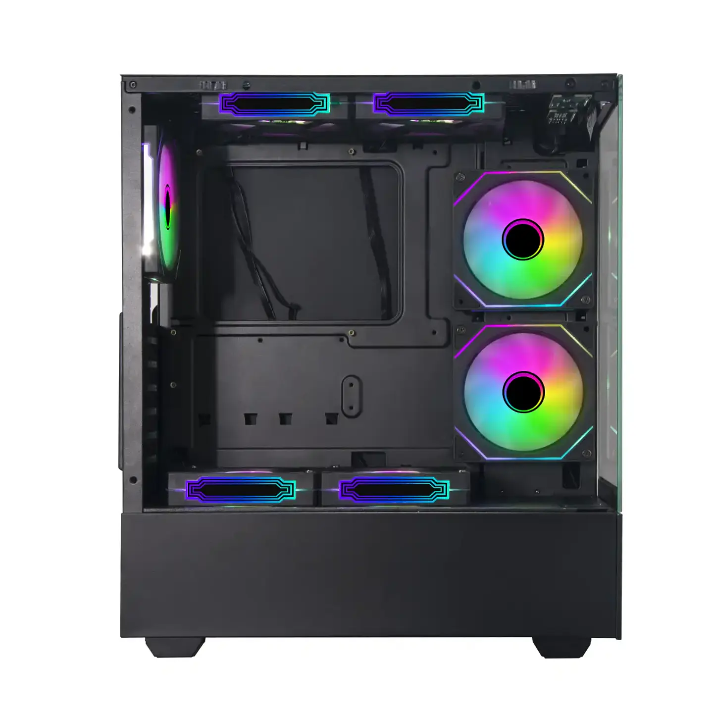 Gabinete Kronos Spirit, ATX, Vidrio Templado, USB 3.0, 3 ventiladores ARGB 5