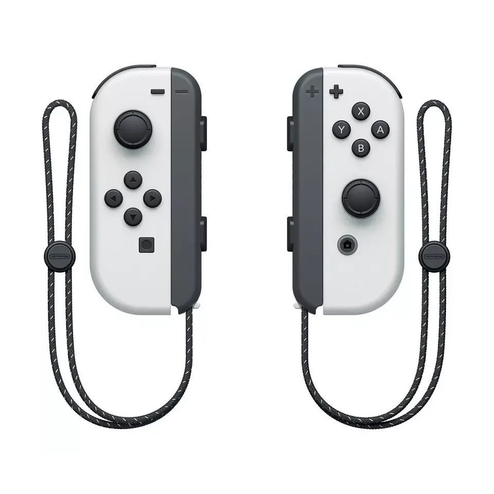 Nintendo Switch OLED 64GB Standard color blanco y negro con accesorios 4