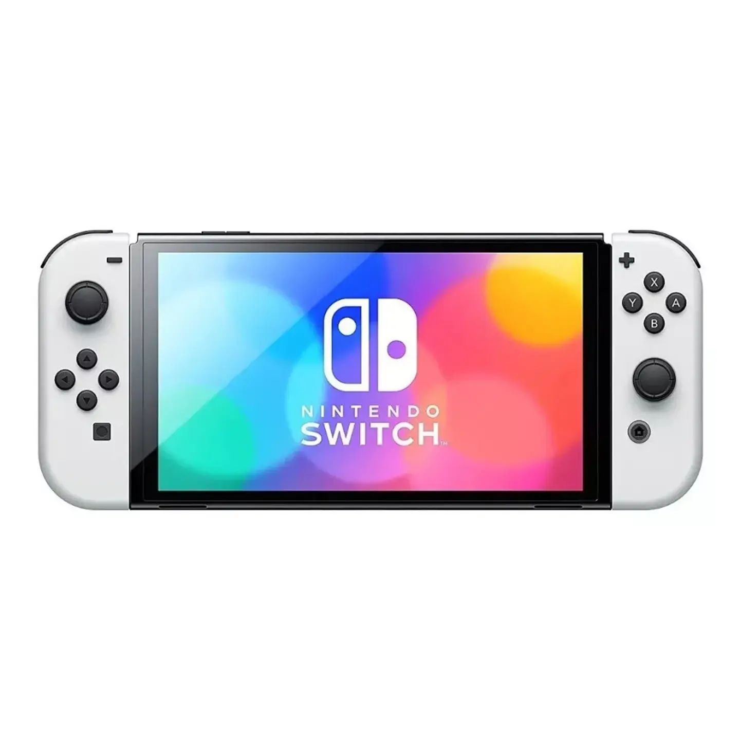 Nintendo Switch OLED 64GB Standard color blanco y negro con accesorios 5