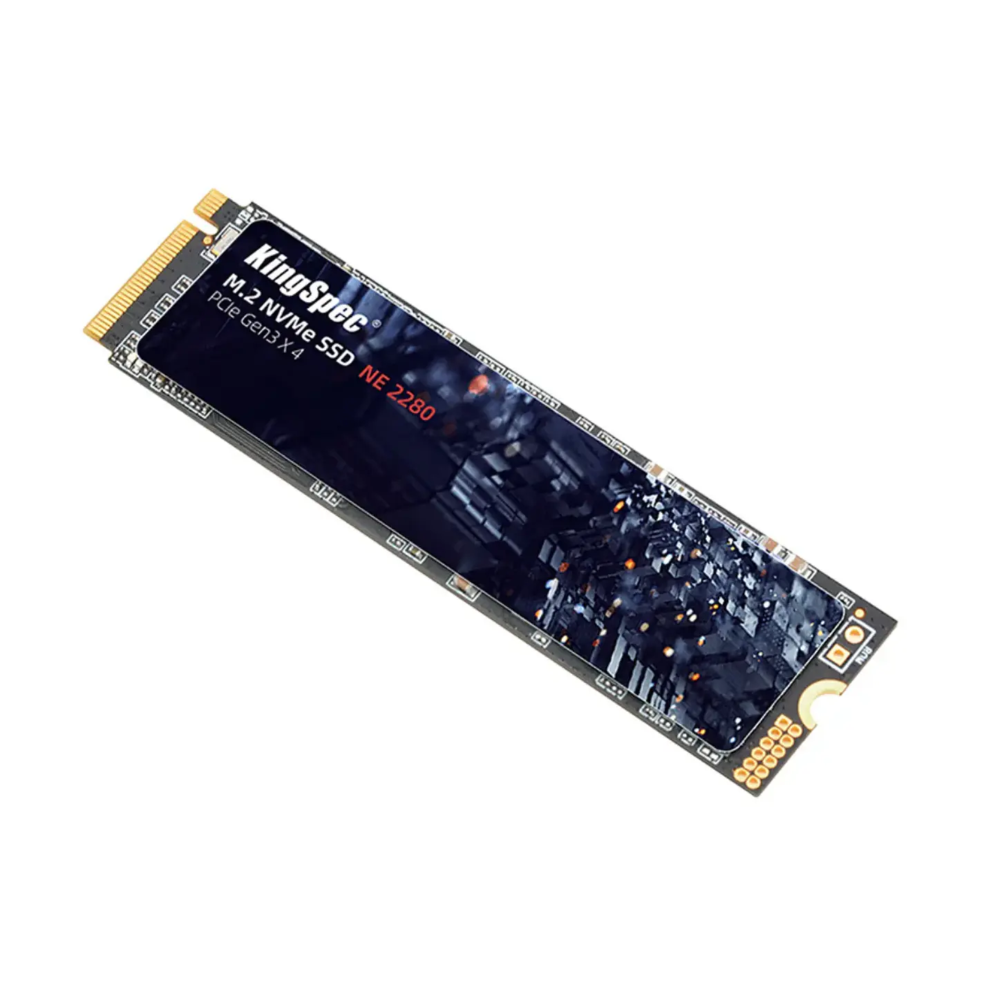 Unidad SSD KingSpec NE 128GB, M.2 NVMe, 1500 MB/s NAND 3