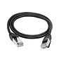 Cable de Red Patch Cord CAT7 1.8Mts RJ-45 500MHz 10Gb/s Negro - Miniatura 2
