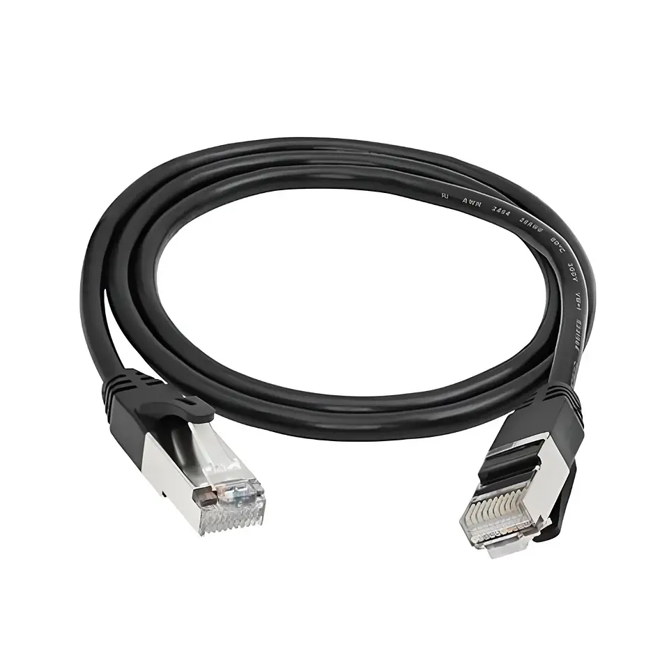 Cable de Red Patch Cord CAT7 1.8Mts RJ-45 500MHz 10Gb/s Negro 2
