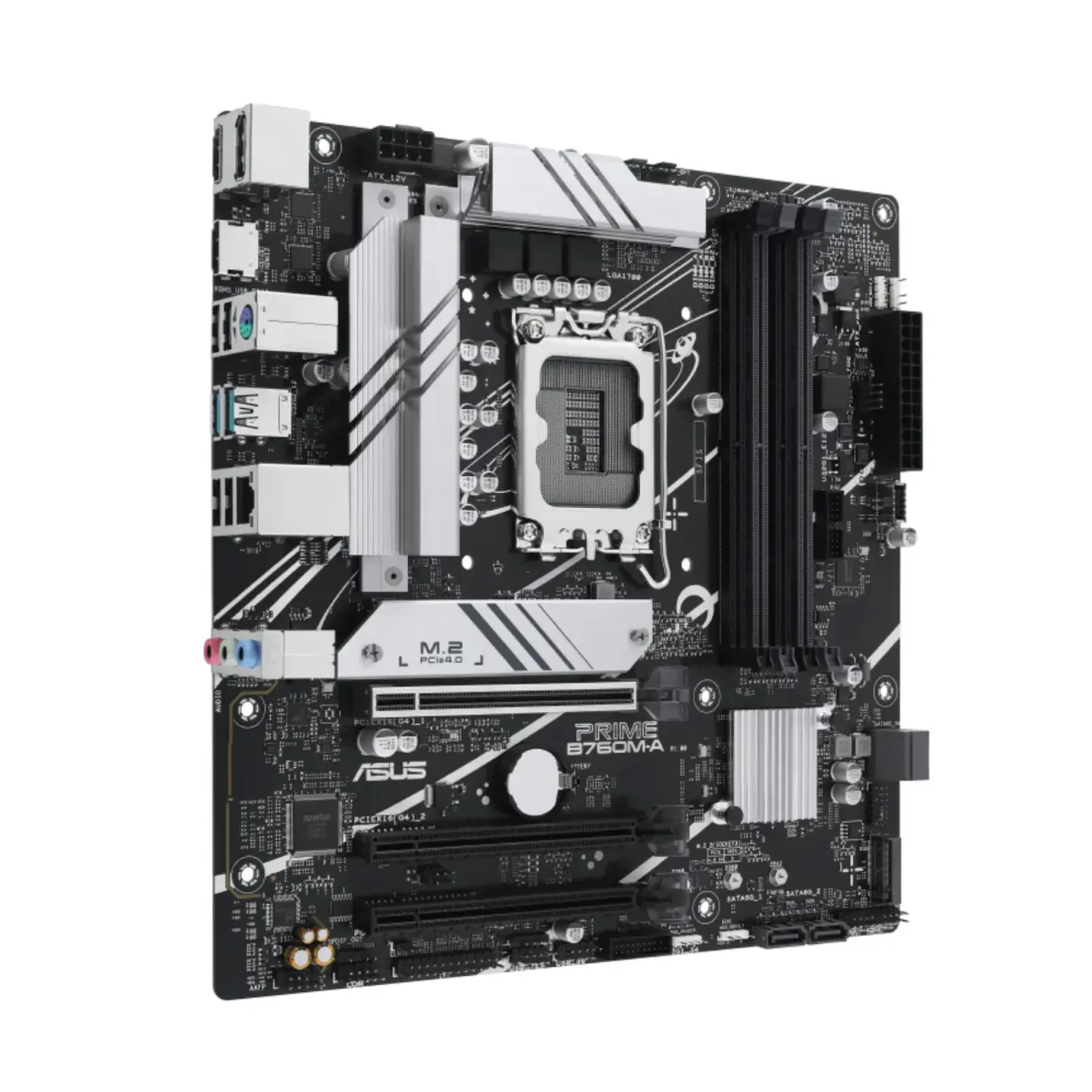 Placa Madre Asus Prime B760M-A, LGA 1700, DDR5, PciE-4, mATX 4