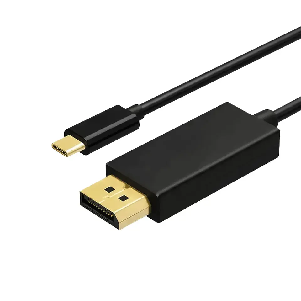 Cable USB Tipo C a DisplayPort 1.4 4K 60Hz 1.8 Mts Win/Mac 1