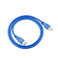 Cable Extensión USB 3.0 Macho a Hembra, 1.8 Mts Azul - Miniatura 3