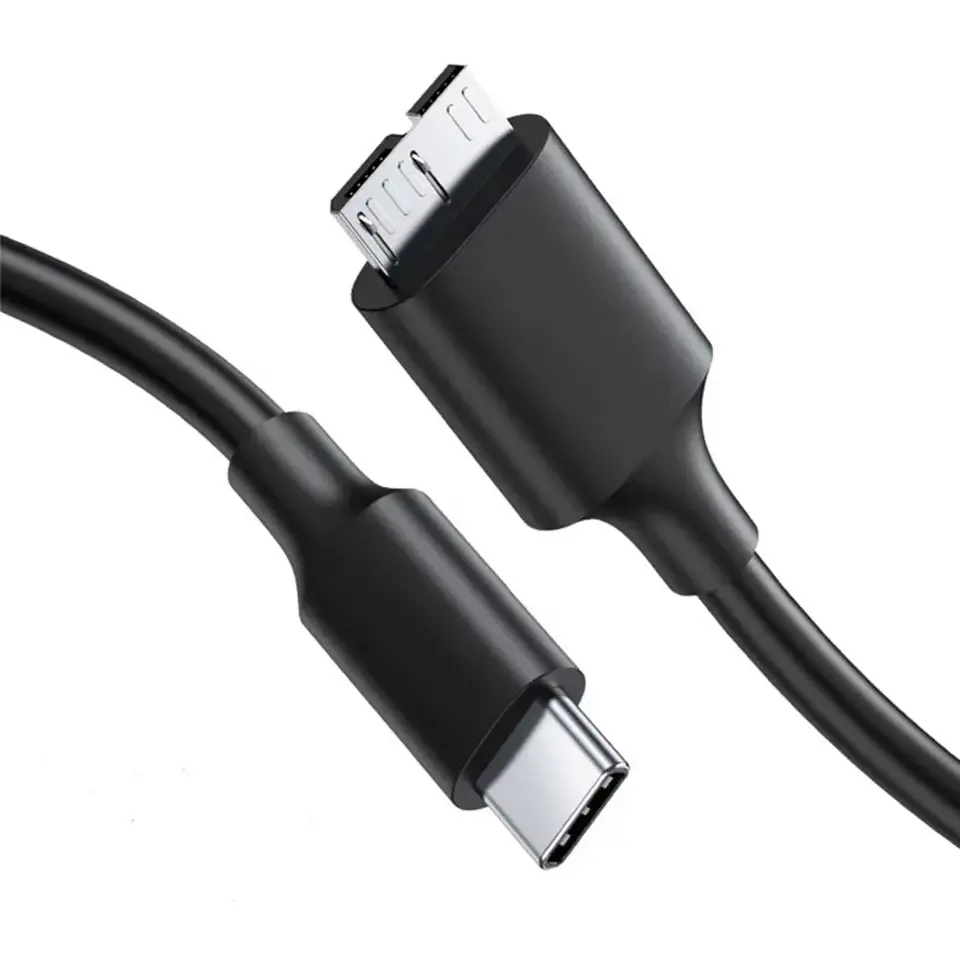 Cable USB-C a Micro USB 3.0 SuperSpeed 1Mts 5Gbps Cobre 1