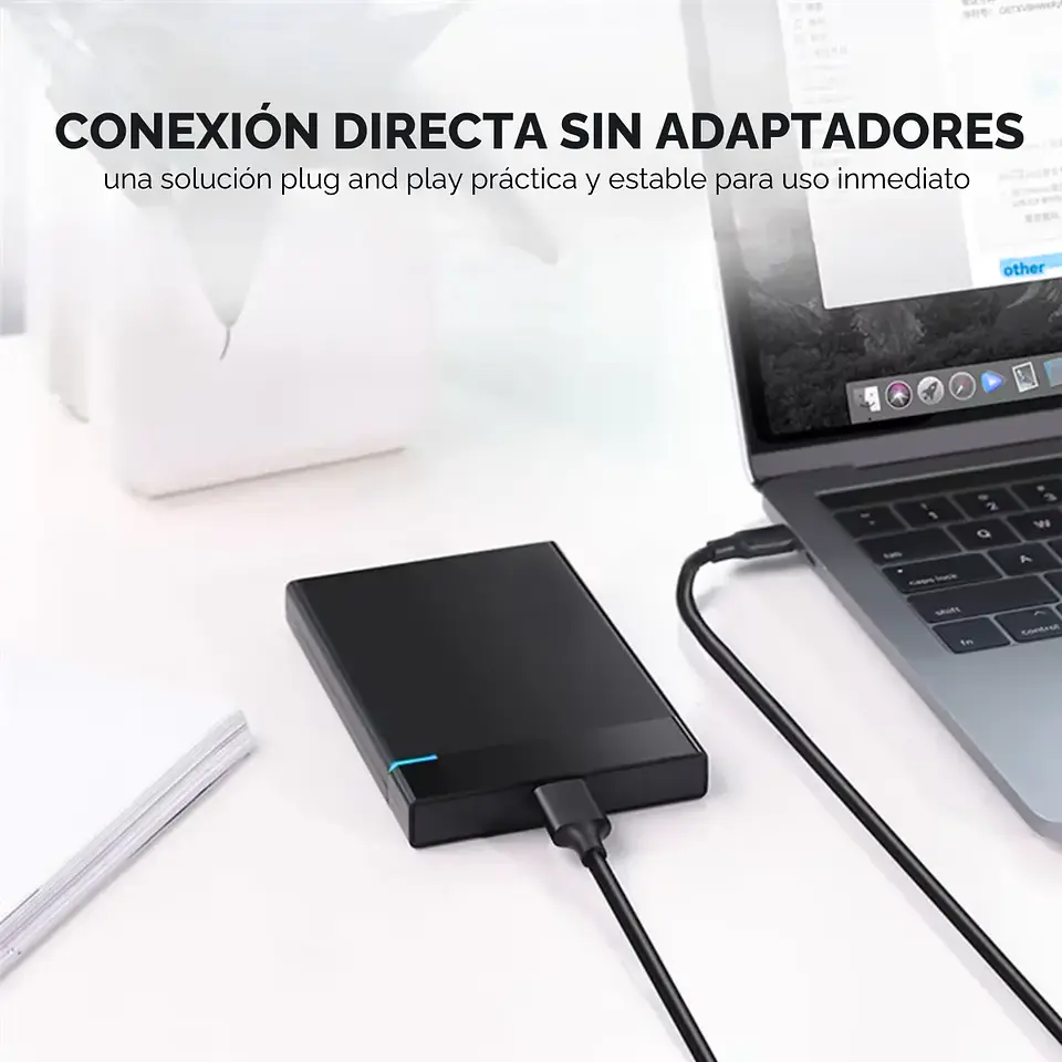 Cable USB-C a Micro USB 3.0 SuperSpeed 1Mts 5Gbps Cobre 2