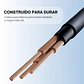 Cable de Audio USB Tipo C a Mini Plug 3.5mm, 100% Cobre 1Mt - Miniatura 3