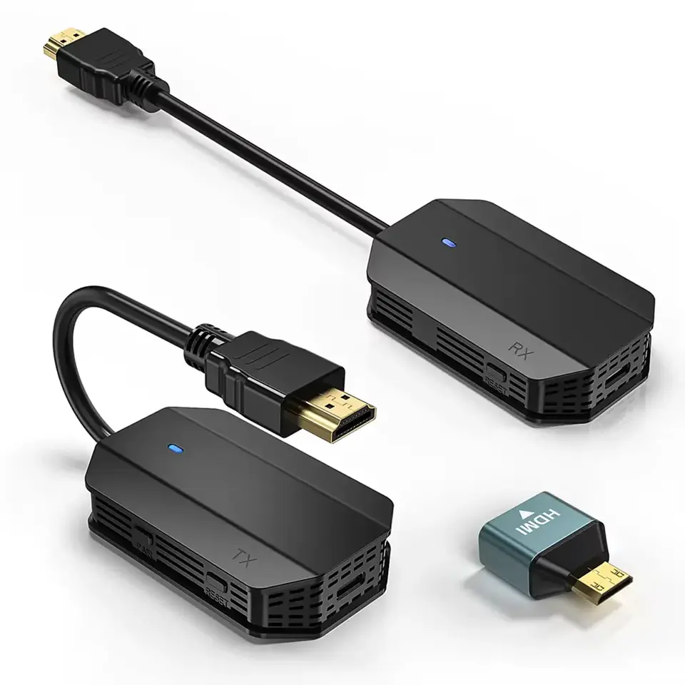 Adaptador Extensor Inalámbrico HDMI  FHD 60Hz 2.4/5Ghz 20mts 1