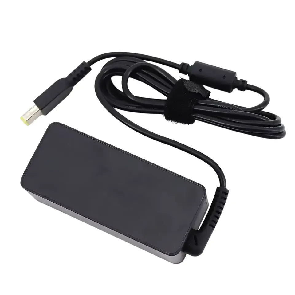 Cargador de Notebook Compatible LENOVO 20V 3.25A hasta 90W Rectangular 1