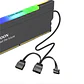 Disipador de Calor para Memoria Ram Coolmoon CM-RA1 ARGB - Miniatura 3