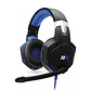 Audífono Gamer Reptilex RX0014BL Azul, 3.5mm, USB / Mic, LED - Miniatura 1
