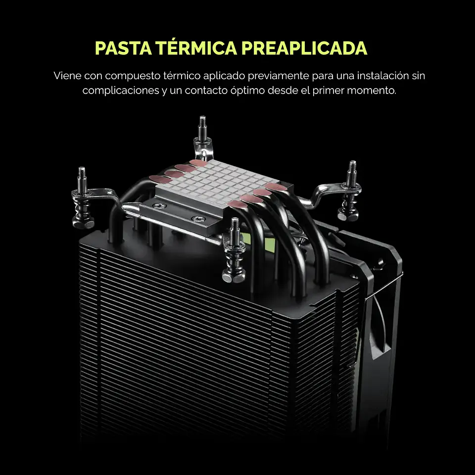 Disipador de Aire CPU MSI MAG CoreFrozr AA13 Intel/AMD ARGB 6