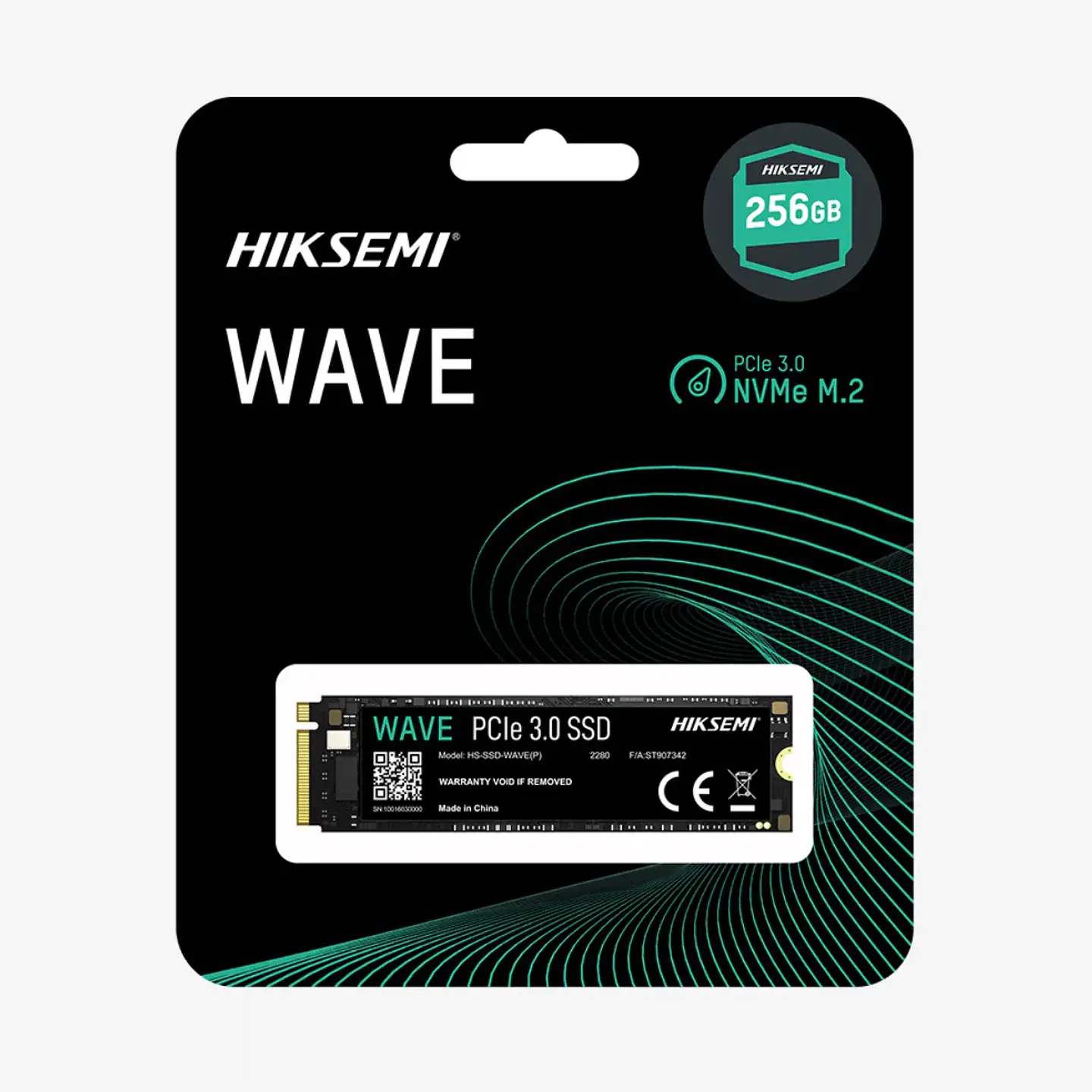 Unidad SSD Hiksemi Wave(P) 1TB, M.2, NVMe PciE-3 x 4, 2450MB/s BULK 2