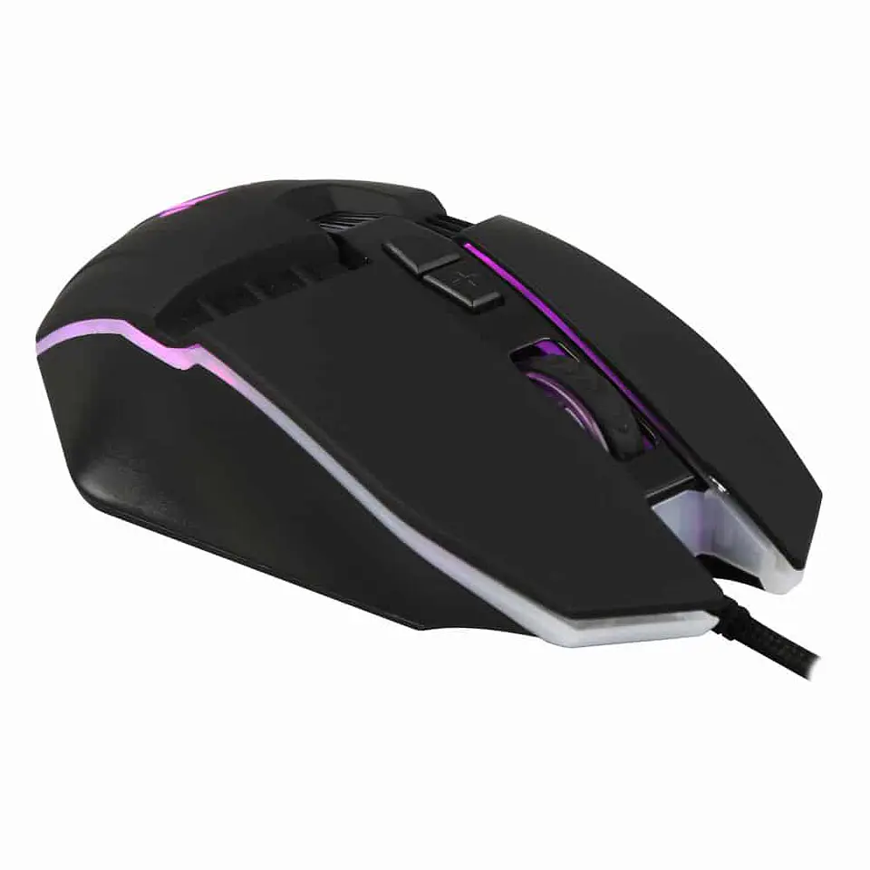 Mouse gamer Kronos Revenge I, 7D - 7 colores, configurable hasta 4000 DPI 4