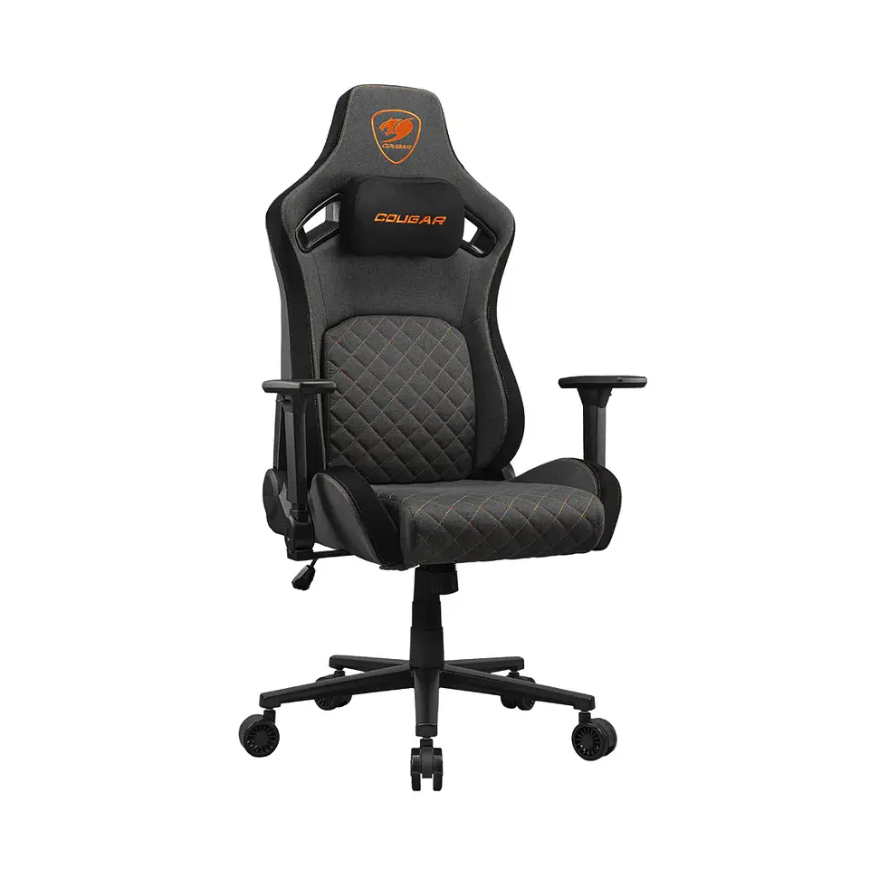 Silla Gamer Gougar Defensor Gray F, Brazos 4D 155°, Lumbar PushBack 2