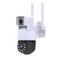 Cámara Doble Inalámbrica IP, Movimiento Infrarrojo, WiFi, Full HD - Miniatura 1