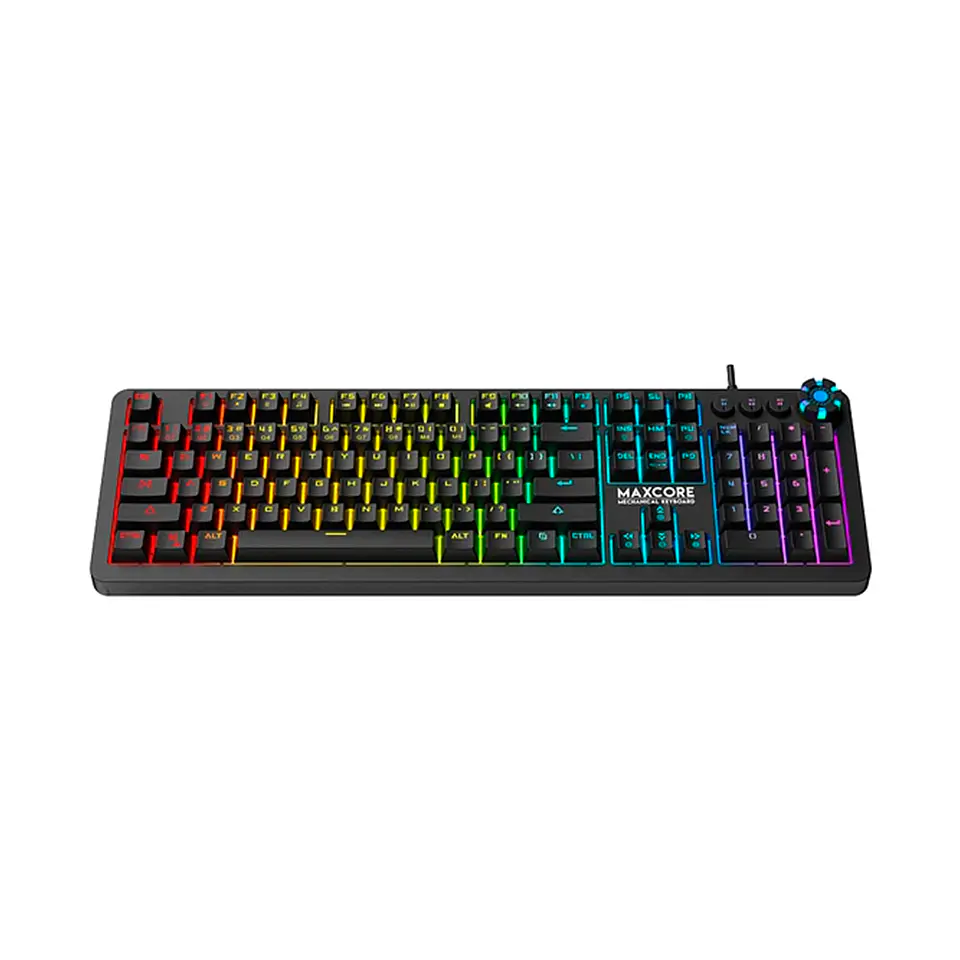 Teclado Gamer Mecánico Max Core MK852 Black, full antighost 3
