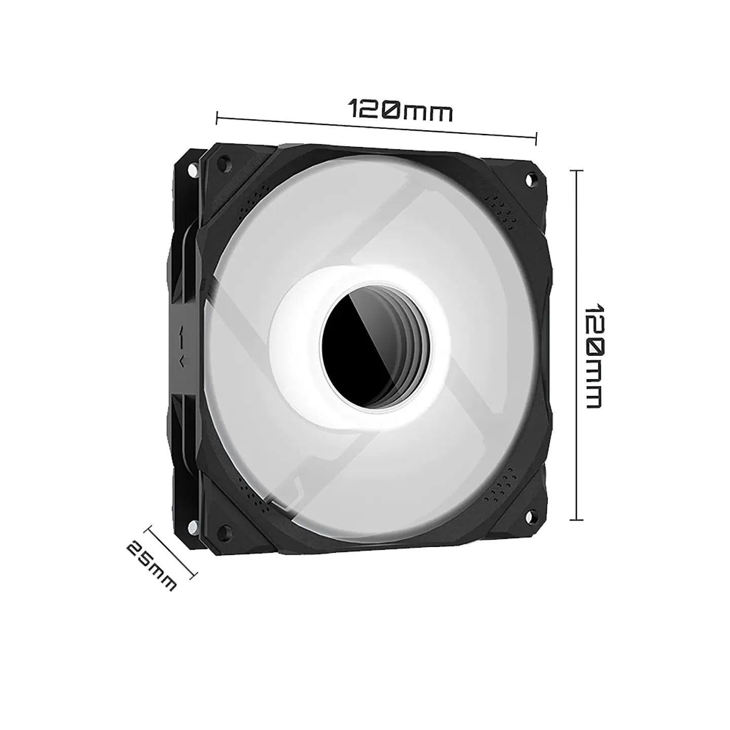 Kit 3 Cooler Fan ARGB Hype Legend M3 + Control de luces 4