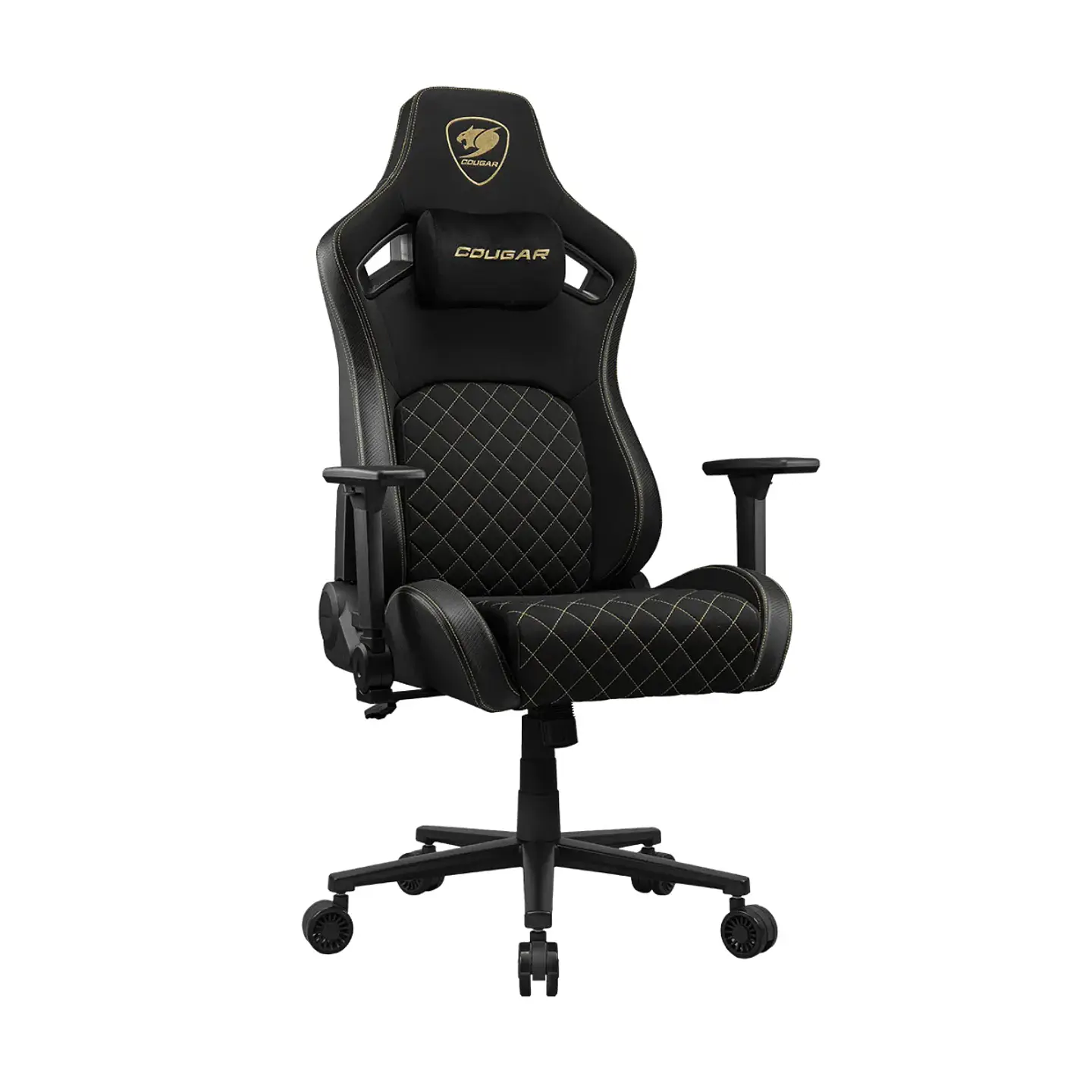 Silla Gamer Gougar Defensor Gold F, Brazos 4D 155°, Lumbar PushBack 2