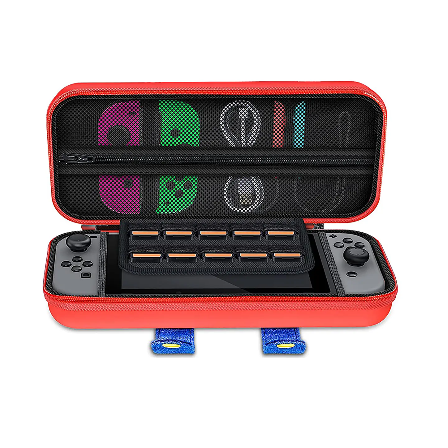 Bolso/Estuche Mario Bross para consola Nintendo Switch y accesorios 2