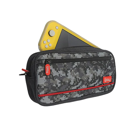 Funda/Bolso Protector Iplay para Nintendo Switch y Switch Lite - Camuflado