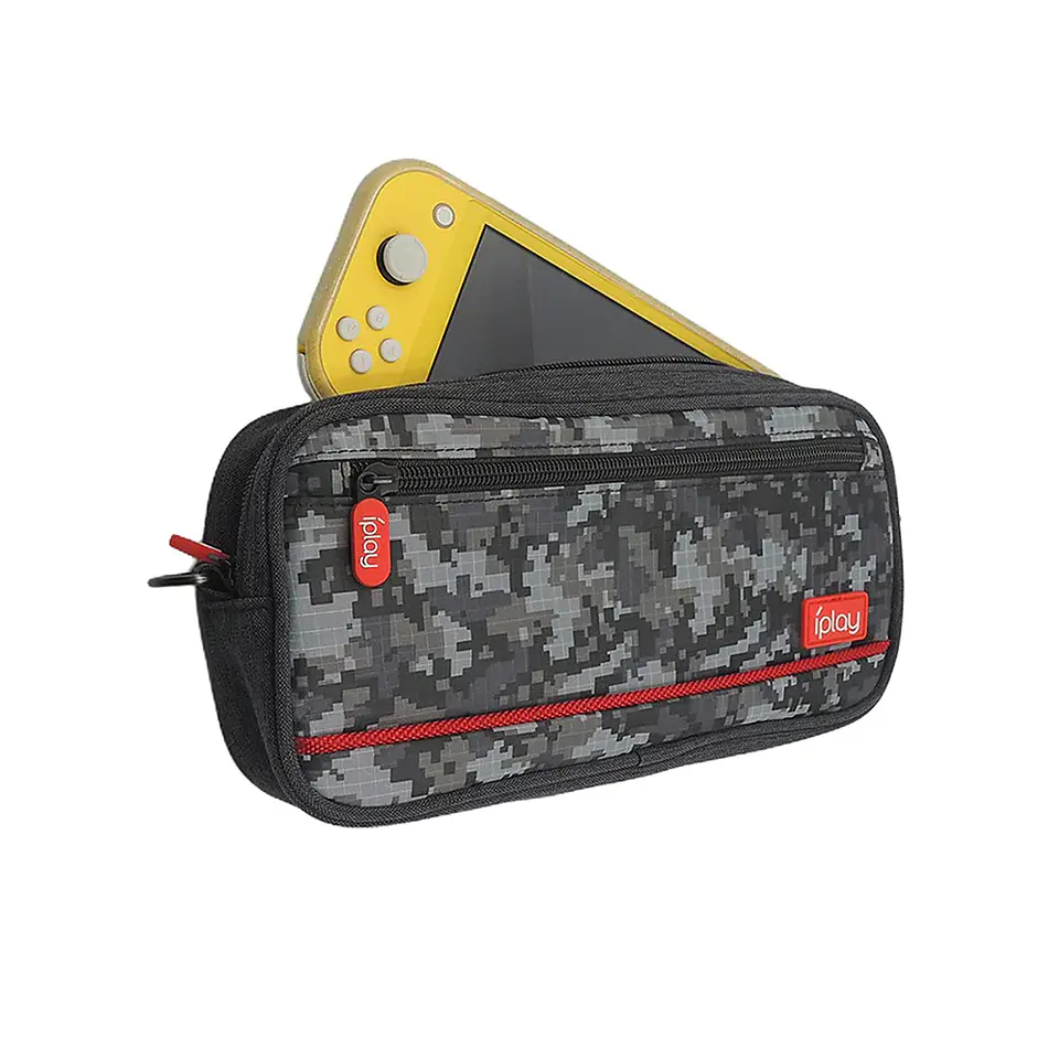 Funda/Bolso Protector Iplay para Nintendo Switch y Switch Lite - Camuflado 1