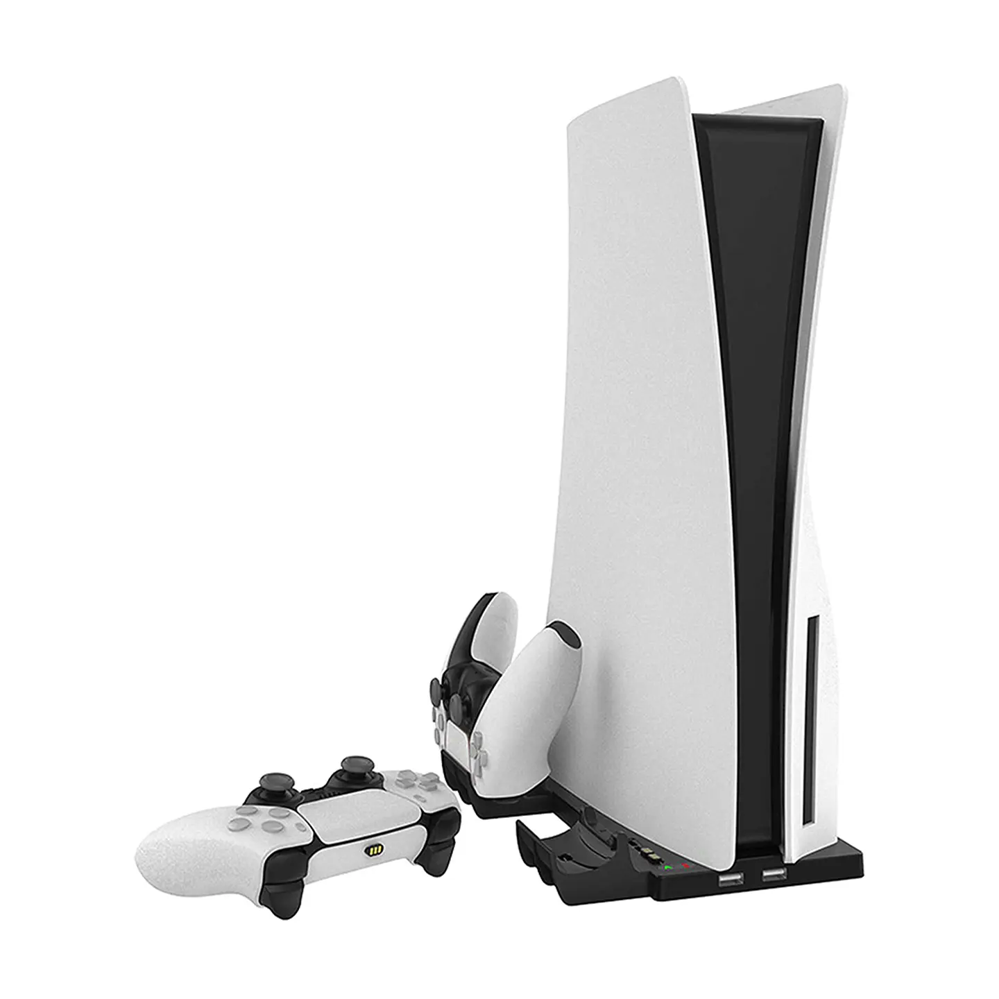 Soporte, Estacion de Carga Joystick PS5 DualSence, 2x puertos USB 1