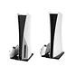 Soporte, Estacion de Carga Joystick PS5 DualSence, 2x puertos USB - Miniatura 6