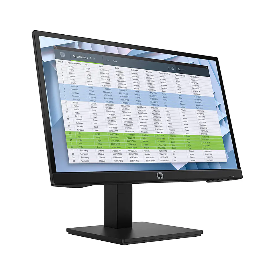 Monitor HP P22h G4 de 21.5“ (IPS, Full HD, 60Hz, VGA+DP+HDMI) 3