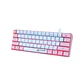 Teclado Mecánico 60%, Hype Legend  Rebel PINKU - Red Switch - Miniatura 2