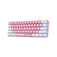 Teclado Mecánico 60%, Hype Legend  Rebel SHIRO Pinku - Red Switch - Miniatura 3