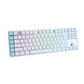 Teclado Mecánico TKL, Hype Legend White Rebel L - Brown Switch - Miniatura 3