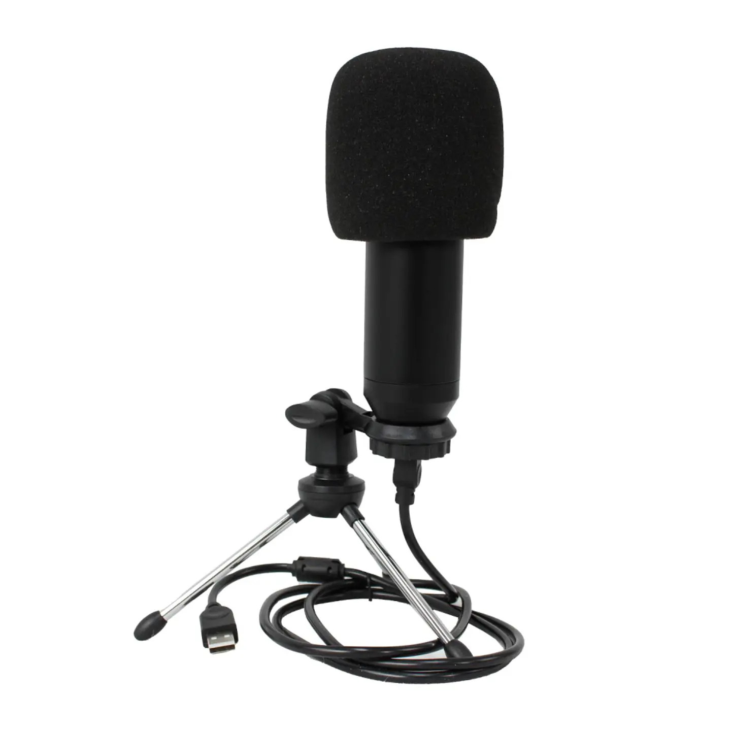 Kit Micrófono Condensador USB especial streaming para podcast y gaming 1