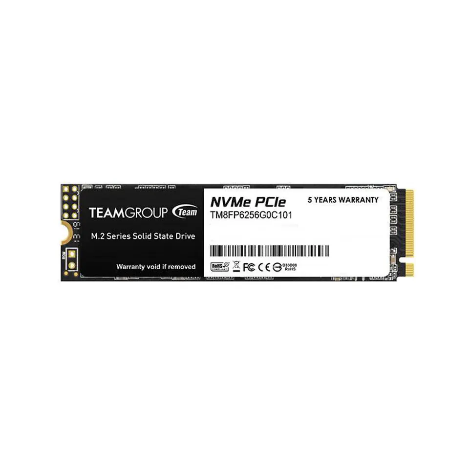 Disco Estado Sólido Team Group MP33 PRO de 256GB (NVMe, PCIe Gen3 x4) 1