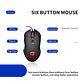 Mouse Gamer Wind G70, 6 Botones, 3.600dpi, 7 colores RGB - Miniatura 4