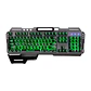Teclado Gamer Space Warships GK70 metálico y retroiluminado - Miniatura 2