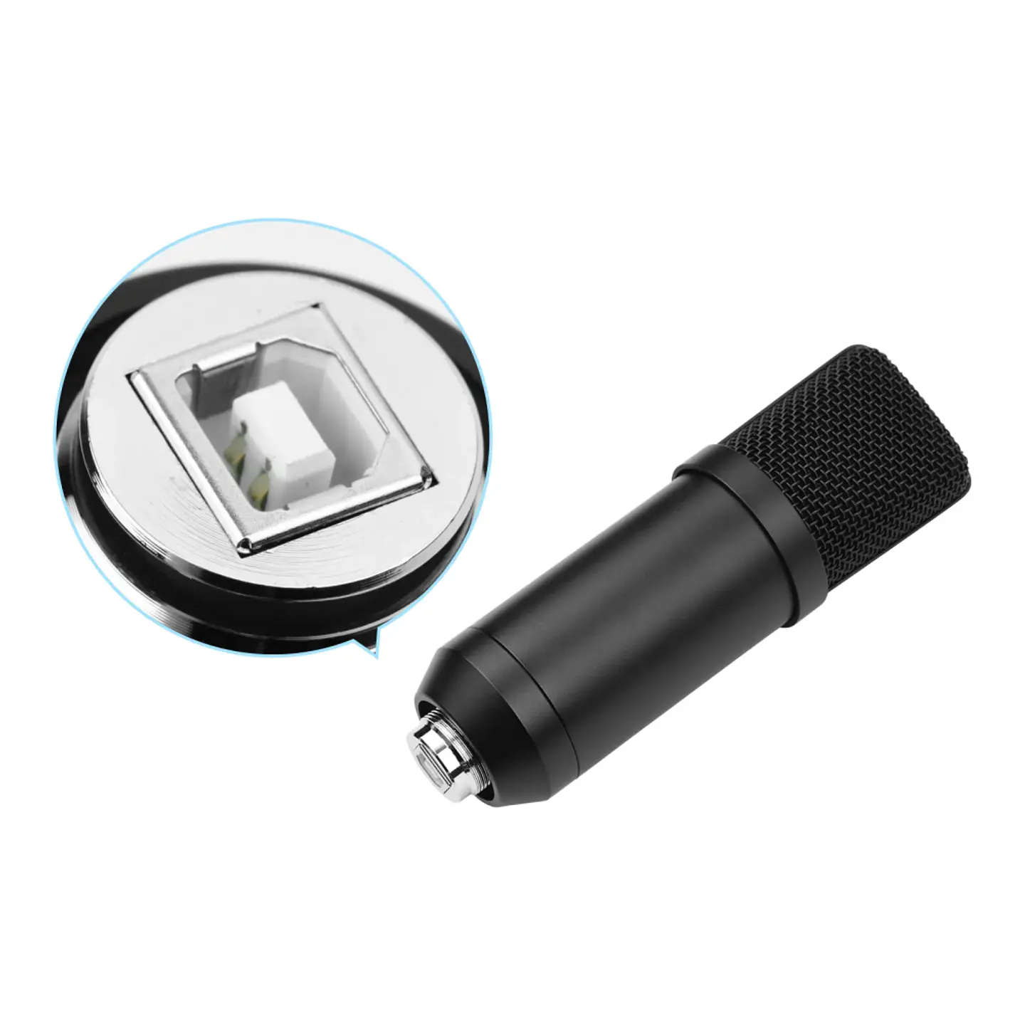 Kit Micrófono Condensador USB especial streaming para podcast y gaming 6