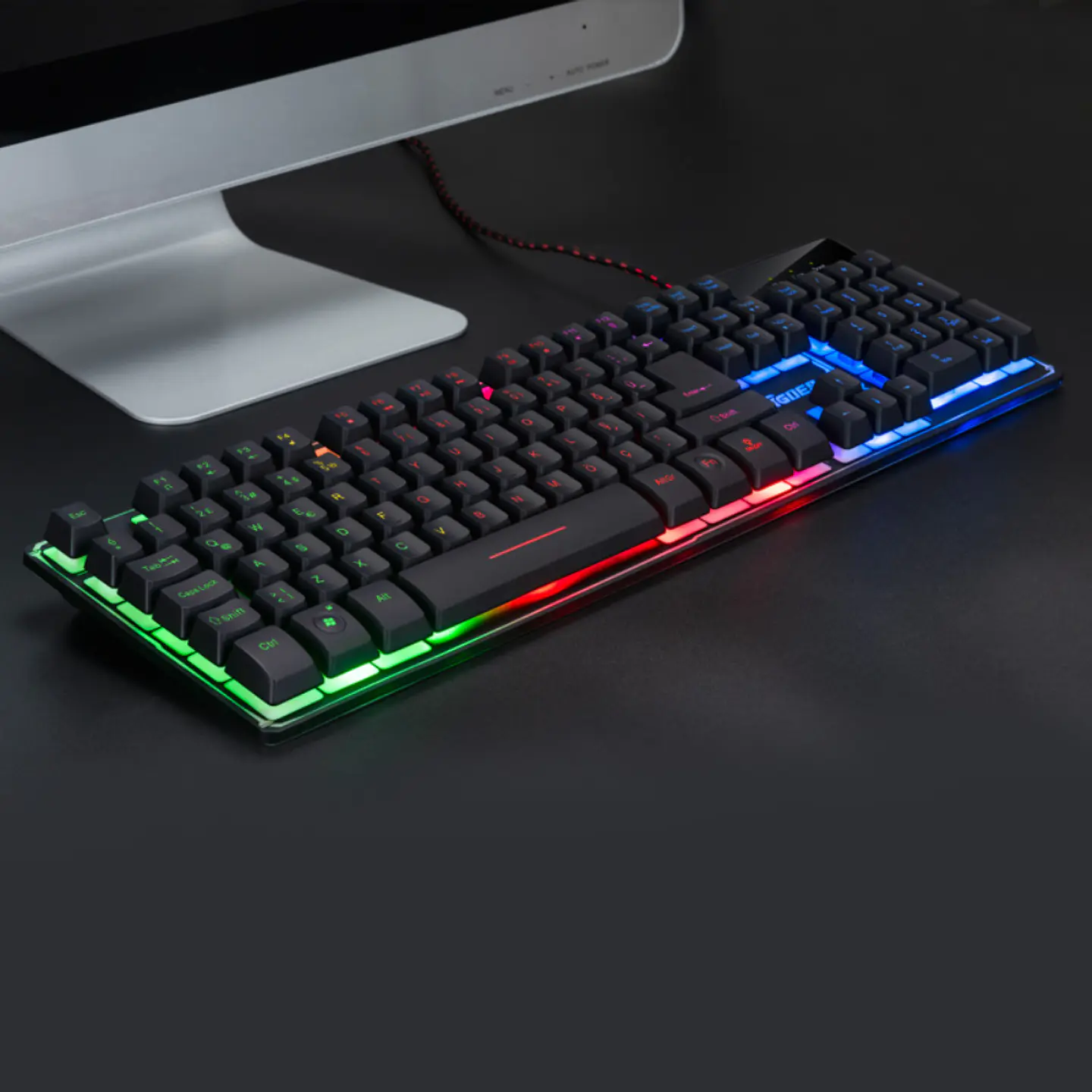 Teclado Gamer Retroiluminado ZYG-800 con función antihosting 5